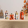 4 PCS Autumn Wood Sign Fall Decor Farmhouse Harvest Thanksgiving Indoor by Deal US