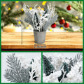 SUPREME 2PCS Mini Xmas Tree Tabletop Decor Artificial Indoor Holiday by Deal US