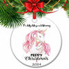 To My Magical Mommy -  Christmas Ornament Gift