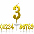 wusiyork Number 3 Birthday Candle Style A Single Unit Cake Decoration by Deal US
