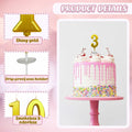 wusiyork Number 3 Birthday Candle Style A Single Unit Cake Decoration by Deal US