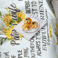 JTUOW Sunflower Blanket Pastor Appreciation Christian Gift 60x50 by Deal US