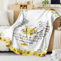 JTUOW Sunflower Blanket Pastor Appreciation Christian Gift 60x50 by Deal US