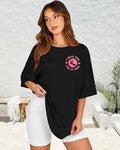 FASHGL I Wear Pink for My Mom Breast Cancer Awareness T-Shirt Pink Size M by Deal US