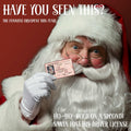 Santa's Lost Driver License Christmas Ornament with String & Envelope by Deal US