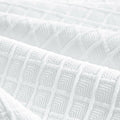 USILAND Christmas Tree Skirt White Faux Fur Rhombus Texture Size 32 by Deal US