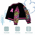 GMMDOMKID Kids Varsity Jacket Boys Girls Classic Baseball Coat - Size 8 by Deal US