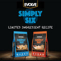 BestBy04/25 Evolve Simply Six Chicken Brown Rice Dog Food 4 lb Bag by Deal US