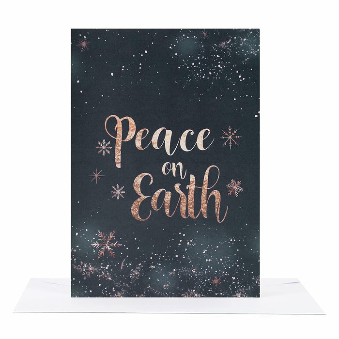 Christmas Cards 6x8in Watercolor Art with Envelopes & Stickers 1 PCS by Deal US