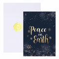 Christmas Cards 6x8in Watercolor Art with Envelopes & Stickers 1 PCS by Deal US
