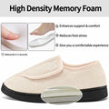 HARENCE Women's Slippers Memory Foam Adjustable Fur Lined Size 38/39 by Deal US