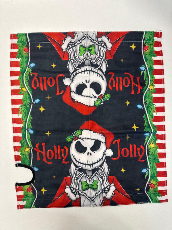 FBCOO Christmas Jack Mailbox Cover Magnetic 21x19in Red Green Xmas Decor by Deal US