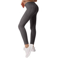 BHRIWRPY 4-Pack Girl Yoga Leggings with 2 Pockets-Active Workout Pants, Black XL by Deal US