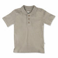 HonestBaby Polo T-Shirt Organic Cotton Infant Unisex Khaki - Size Newborn by Deal US