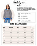 Womens Oversized Sweatshirt Cotton Long Sleeve Pullover Wine Purple Size L by Deal US