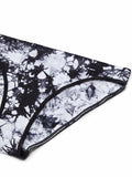 Happy Nation Girls Cool & Comfy Seamless Bikini Underwear Black Tie Dye Size L by Deal US