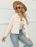 BZB Womens Cardigan Sweater Long Sleeve Open Front Knit White - Size XXL by Deal US