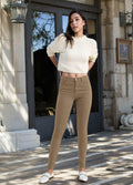 Hybrid & Company Corduroy Skinny Pants Camel Size 11 by Deal US