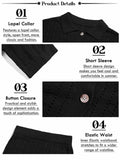 Imily Bela Womens Hollow Out Knit Cardigan & Wide Leg Pants Set Black Size M by Deal US