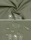 Little Donkey Andy Men's Windbreaker Jacket Lightweight Water-resistant Sage XL by Deal US