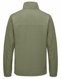 Little Donkey Andy Men's Windbreaker Jacket Lightweight Water-resistant Sage XL by Deal US