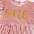 Infant Baby Girl Velvet Romper Pink Christmas Outfit Size 6-12M by Deal US