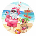 Mele Kalikimaka 36" Christmas Tree Skirt Soft Holiday Decor Xmas by Deal US