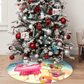 Mele Kalikimaka 36" Christmas Tree Skirt Soft Holiday Decor Xmas by Deal US