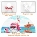 Mele Kalikimaka 36" Christmas Tree Skirt Soft Holiday Decor Xmas by Deal US