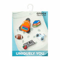 Crocs Jibbitz Sports & Interests Shoe Charms 5-Pack Colorful One Size by Deal US