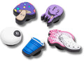 Crocs Shoe Charms Synthetic Chiller Guy 5-Pack Multi Color Size Medium by Deal US