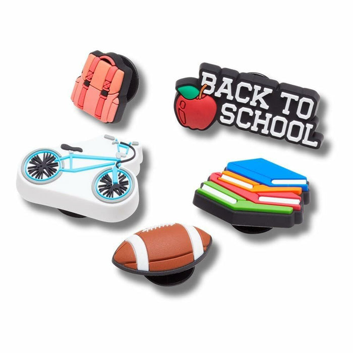 Crocs Jibbitz Sports & Interests Shoe Charms 5-Pack Colorful One Size by Deal US