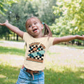 FAYALEQ Rollin Into Kindergarten Shirt Beige Kids Tee - Size 5-6 by Deal US