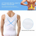 NonEcho Mens Body Shaper Slimming Vest Tummy Control Compression Top Black - XXL by Deal US