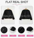 EVALESS Women's Bomber Jacket Lightweight Zip Up Black Size XXL by Deal US
