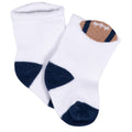 Gerber Baby Wiggle-Proof Socks Sports Blue 8-Pair Size 3-6 Months by Deal US