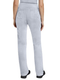 Healing Hands Women's Scrub Pant Tori Cargo 5 Pockets 2-Way Stretch Grey - 2XL by Deal US