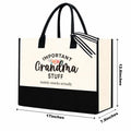 YUANHAO Grandma Tote Bag Large Beach Travel Gift Mothers Day Nana Gift by Deal US