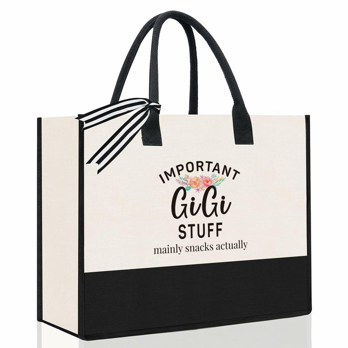 YUANHAO Gigi Gifts Large Tote Bag Shopping Grocery Utility Bag by Deal US