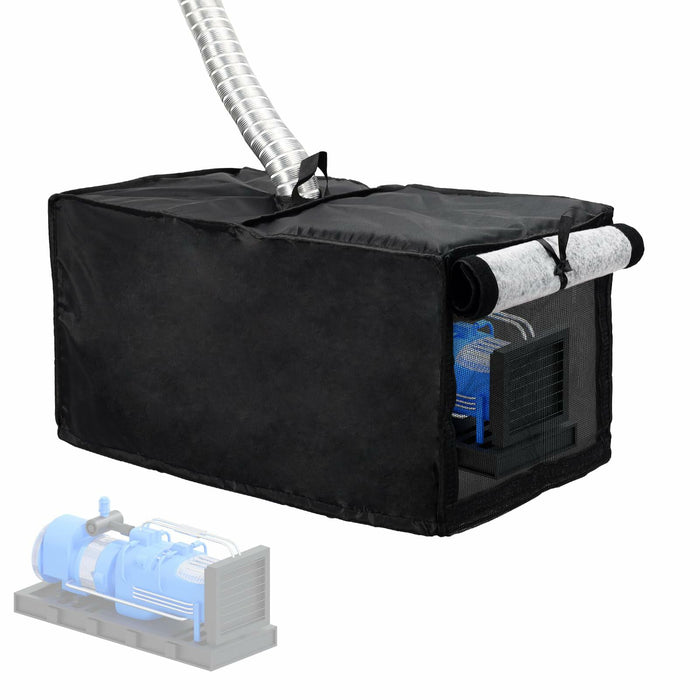 Outdoor Pool Heater Cover Waterproof Plush Lining 24x11x11in by Deal US