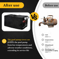 Outdoor Pool Heater Cover Waterproof Plush Lining 24x11x11in by Deal US