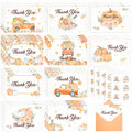 Dianelhall Pumpkin Thank You Cards Set 30pcs 4x6 Inch Orange Fall Theme by Deal US