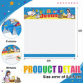 Outus Happy Birthday Jesus Banner Backdrop Christmas Nativity 6x6 ft by Deal US