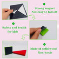 Wooden Blocks Magnetic Puzzle Game Montessori Toy Colorful 3D Brain Teaser by Deal US