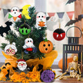 Bolisom 36 Pc Halloween Christmas Tree Ornaments Ghost Pumpkin Gold Rope by Deal US