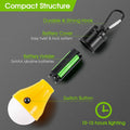 Doukey Portable LED Camping Lantern 4 Pack Emergency Light for Hiking by Deal US