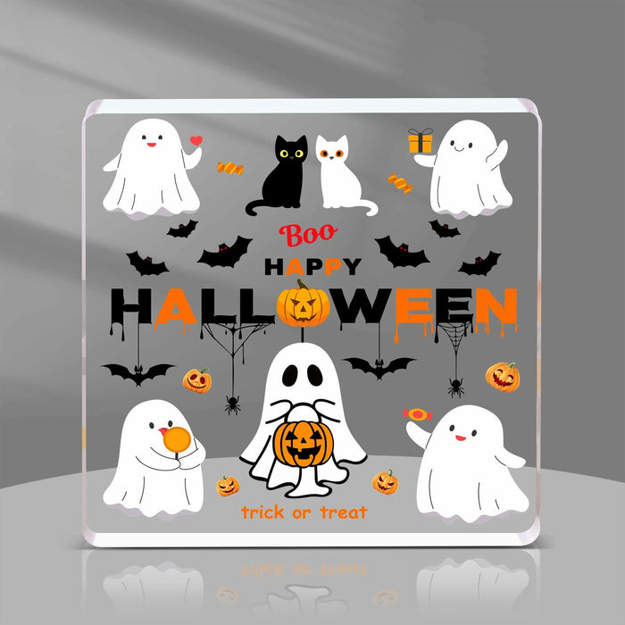 DIFFUNY Cute Halloween Ghost Table Decorations Medium Indoor Decor by Deal US