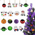 Bolisom 36 Pc Halloween Christmas Tree Ornaments Ghost Pumpkin Gold Rope by Deal US