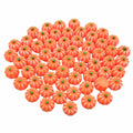M2cbridge Halloween Resin Candy Corn Mini Ghost Pumpkin Charms 3D 60pcs by Deal US