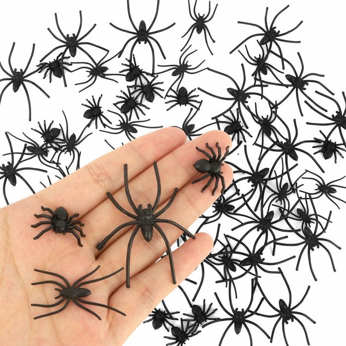 Fake Ants Halloween Mini 100Pcs Black Realistic Plastic Ants Prank Party by Deal US